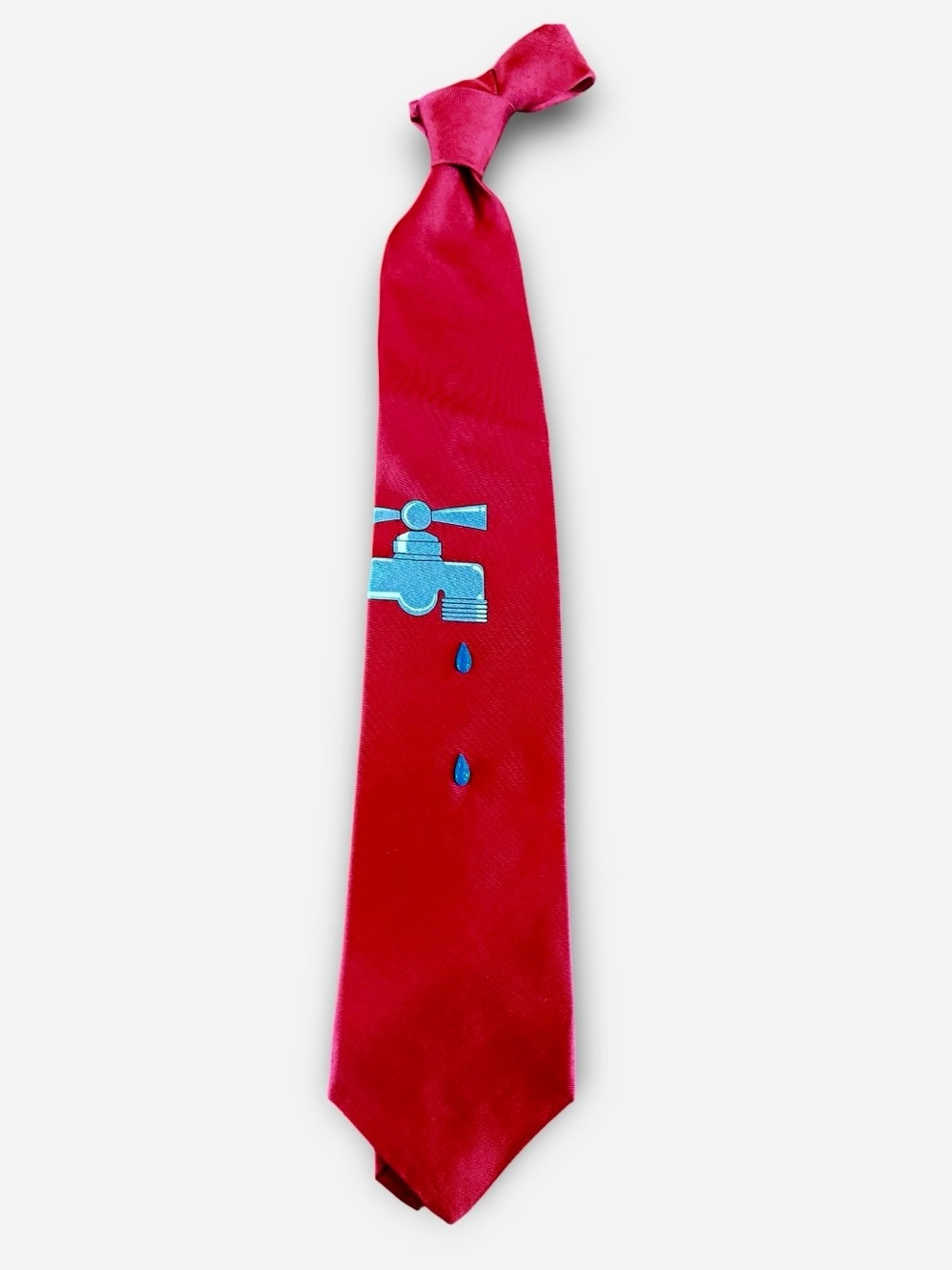 Vintage “The Drip” Silk Necktie by Vicky Davis